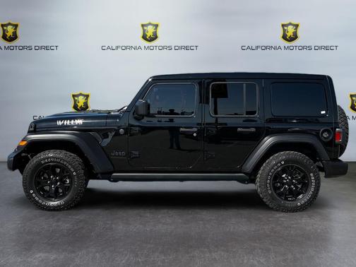 Black Clearcoat 2023 Jeep Wrangler Willys