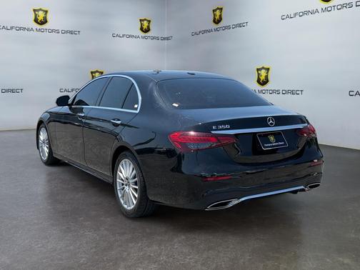 Black 2021 Mercedes-Benz E-Class RWD Sedan