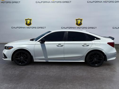 Platinum White Pearl 2022 Honda Civic Sport
