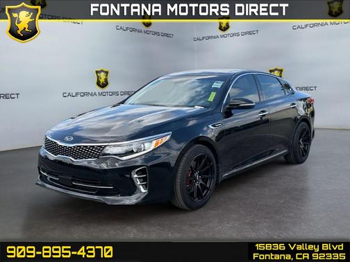 Ebony Black 2016 Kia Optima SXL Turbo