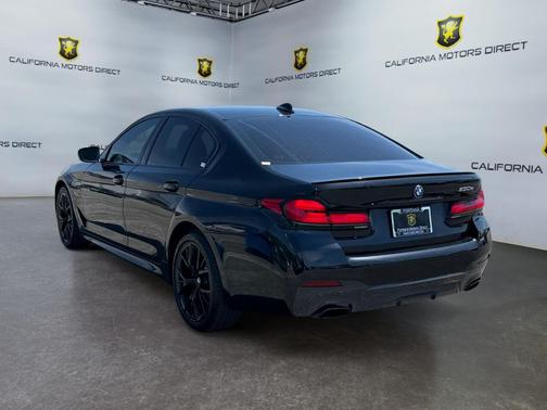 Black Sapphire Metallic 2023 BMW 530e Base