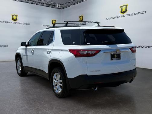 Summit White 2019 Chevrolet Traverse LT Cloth