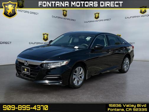 Crystal Black Pearl 2019 Honda Accord LX