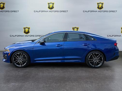 Sapphire Blue 2021 Kia K5 GT
