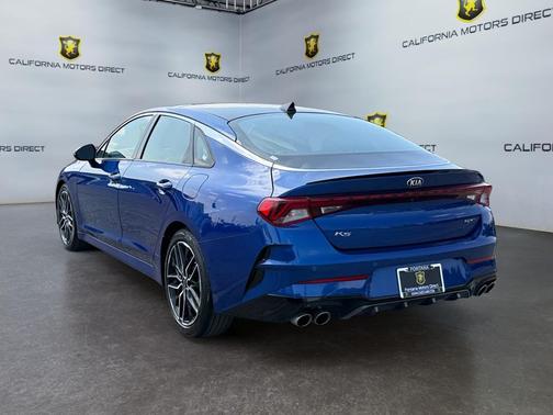 Sapphire Blue 2021 Kia K5 GT