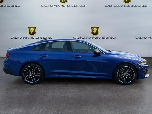 Sapphire Blue 2021 Kia K5 GT