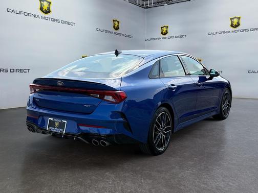 Sapphire Blue 2021 Kia K5 GT
