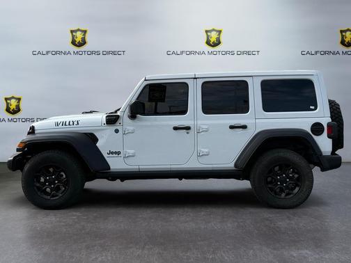 Bright White Clearcoat 2023 Jeep Wrangler 4xe Base