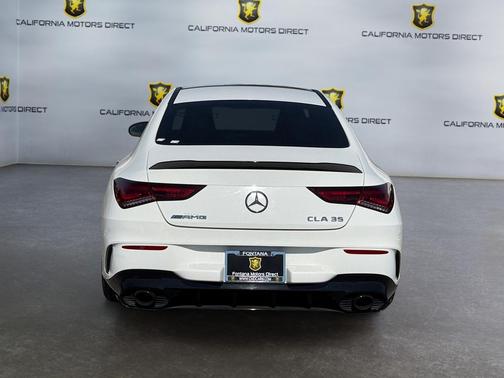 Polar White 2022 Mercedes-Benz AMG CLA 35 4MATIC