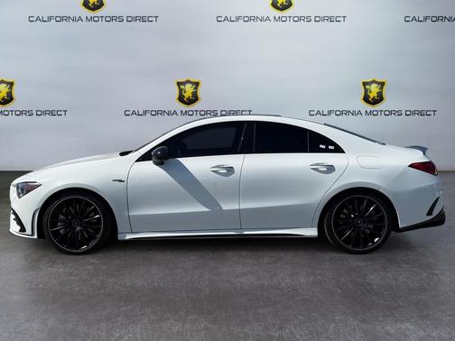 Polar White 2022 Mercedes-Benz AMG CLA 35 4MATIC