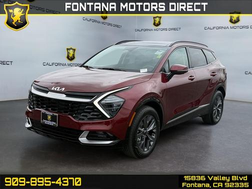 Dawning Red 2023 Kia Sportage Hybrid SX-Prestige