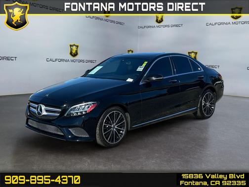 Black 2021 Mercedes-Benz C-Class Sedan