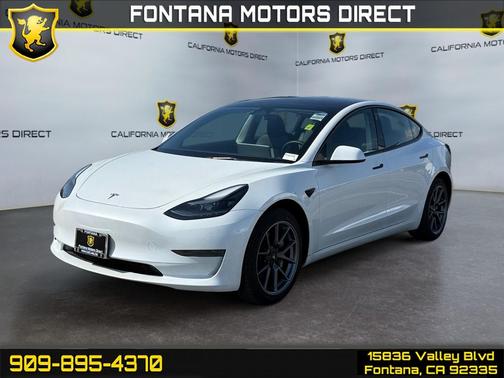 Pearl White Multi-Coat 2023 Tesla Model 3 Standard Range