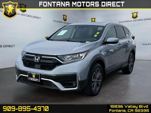 Sonic Gray Pearl 2021 Honda CR-V 2WD EX