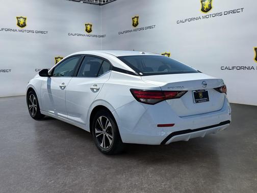 Aspen White Tricoat 2023 Nissan Sentra SV