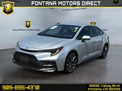 Classic Silver Metallic 2020 Toyota Corolla SE