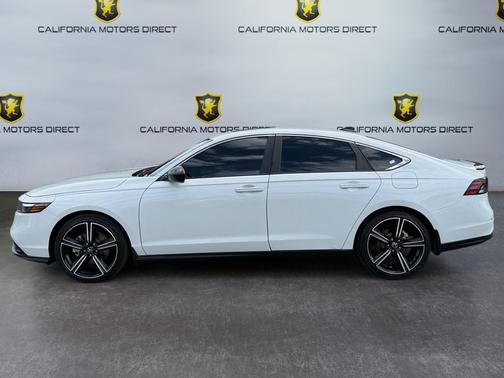 Platinum White Pearl 2023 Honda Accord Hybrid Sport