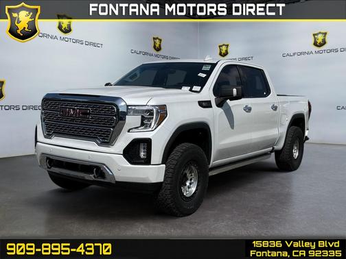 White Frost Tricoat 2021 GMC Sierra 1500 Denali