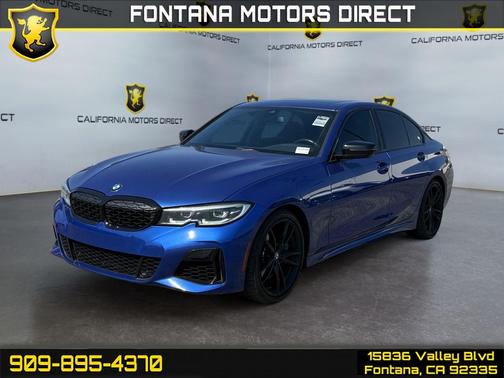 Portimao Blue Metallic 2021 BMW M340 M340i Sedan