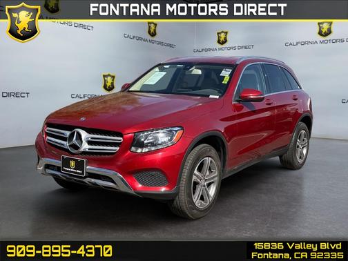 designo Cardinal Red Metallic 2017 Mercedes-Benz GLC 300 Base