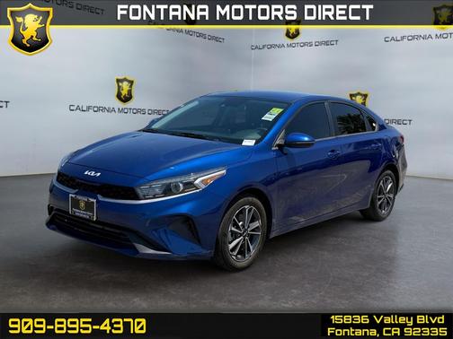 Deep Sea Blue 2022 Kia Forte LXS