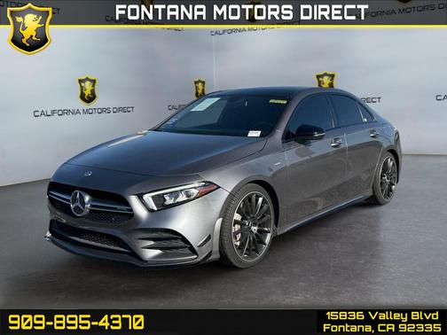Mountain Grey Metallic 2021 Mercedes-Benz AMG A 35 4MATIC