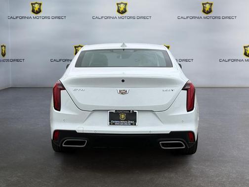 Summit White 2023 Cadillac CT4 Premium Luxury