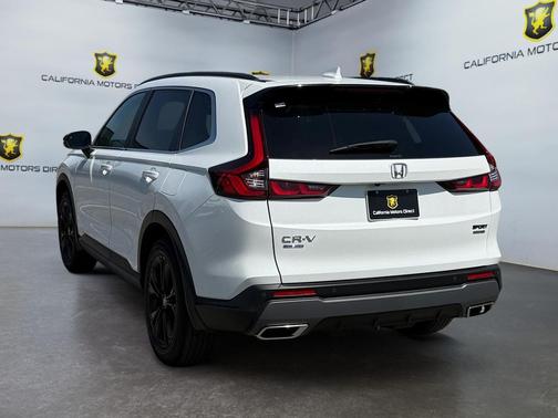 Platinum White Pearl 2023 Honda CR-V Hybrid Sport Touring AWD