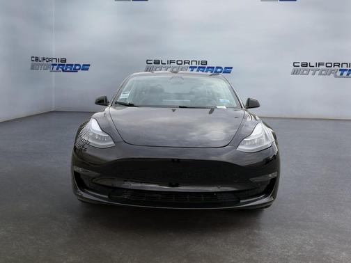 Solid Black 2021 Tesla Model 3 Standard Range Plus