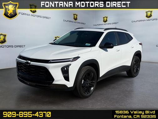 Summit White 2025 Chevrolet Trax FWD ACTIV