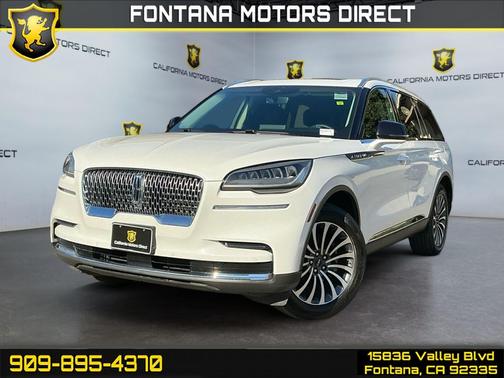 Pristine White 2024 Lincoln Aviator Reserve AWD