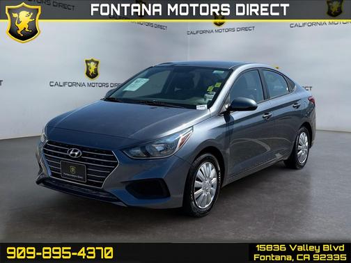 Urban Gray 2020 Hyundai Accent SE