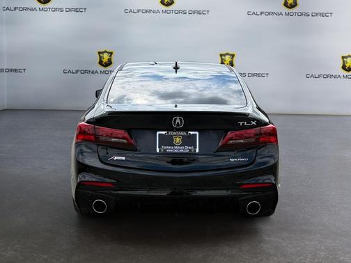 Crystal Black Pearl 2019 Acura TLX Technology