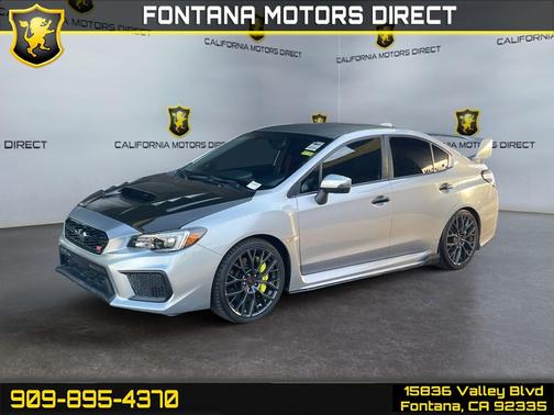 Ice Silver Metallic 2019 Subaru WRX STI Base