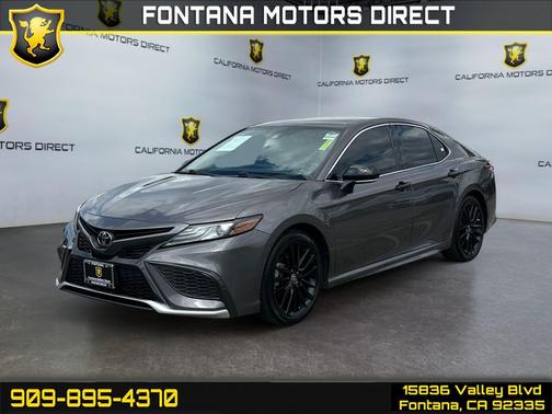 Predawn Gray Mica 2021 Toyota Camry XSE