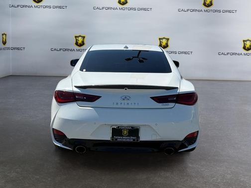 Majestic White 2021 INFINITI Q60 3.0T LUXE