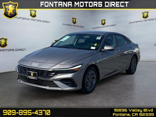Fluid Metal 2024 Hyundai ELANTRA HEV Blue
