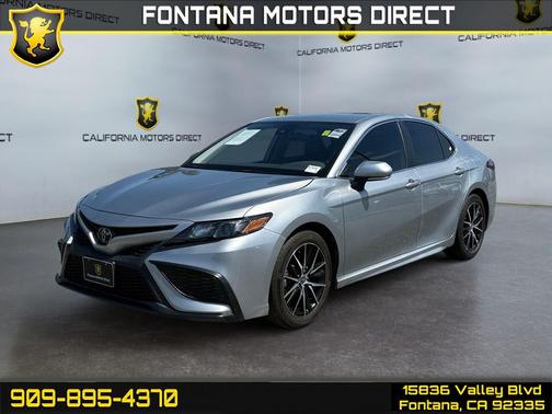 Celestial Silver Metallic 2023 Toyota Camry SE