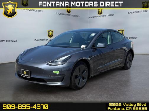 Midnight Silver Metallic 2023 Tesla Model 3 Standard Range