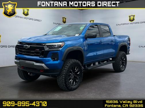 Glacier Blue Metallic 2024 Chevrolet Colorado Z71