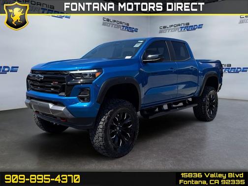 Glacier Blue Metallic 2024 Chevrolet Colorado Z71