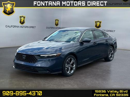 Canyon River Blue Metallic 2024 Honda Accord Hybrid EX-L