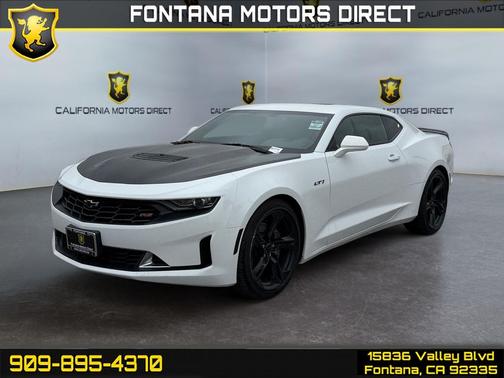 Summit White 2022 Chevrolet Camaro RWD Coupe LT1
