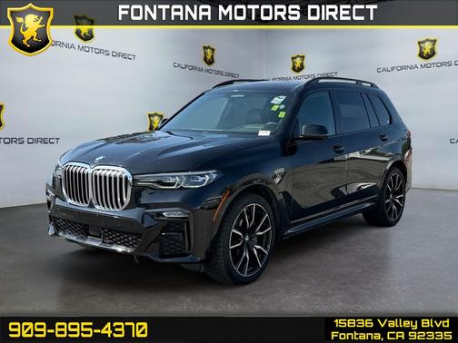 Black Sapphire Metallic 2019 BMW X7 xDrive40i