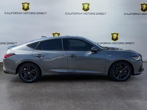 Liquid Carbon Metallic 2023 Acura Integra A-SPEC