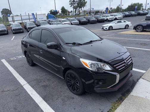 Mystic Black Metallic 2023 Mitsubishi Mirage G4 Black Edition
