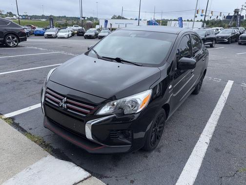 Mystic Black Metallic 2023 Mitsubishi Mirage G4 Black Edition