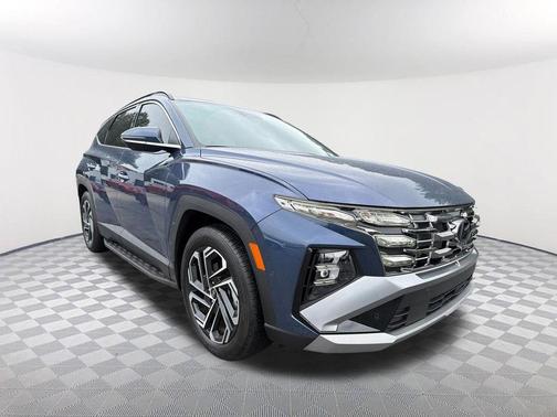 Atlantis Blue 2025 Hyundai TUCSON Limited
