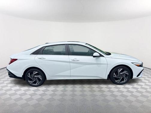 Serenity White 2025 Hyundai ELANTRA SEL