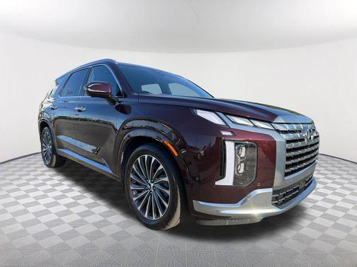 Sierra Burgundy 2024 Hyundai PALISADE Calligraphy